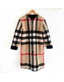 Burberry 8068684 雙面外套 藍黑色