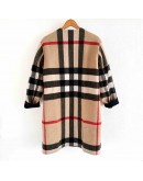 Burberry 8068684 雙面外套 藍黑色