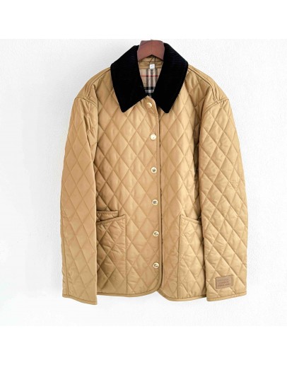 Burberry 8049864金色黑領外套(22年款)