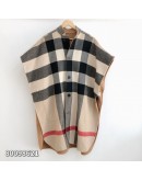 Burberry 8009862 雙面格子斗篷 