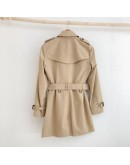 Burberry 8043252 經典雙排鈕扣長版風衣外套