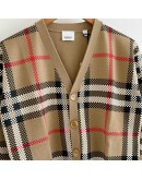 Burberry 8068399 小童經典格紋針織外套