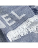 AA9999 幸運草印花雙C圍巾