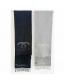 AAA318 大Ċ金蔥圍巾 黑