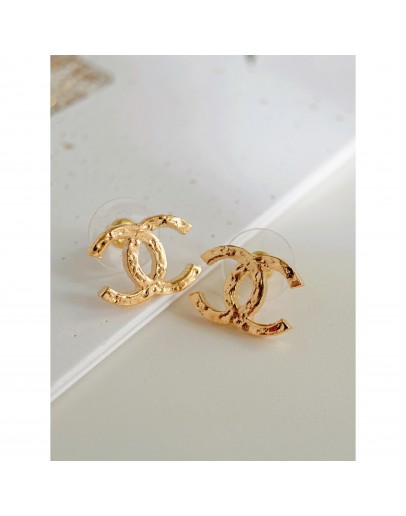 ABC502 金雙C耳環