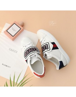 GUCCI LOVED水鑽小白鞋