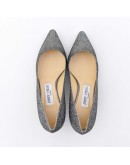 JIMMY CHOO ROMY 4CM 灰黑低跟鞋