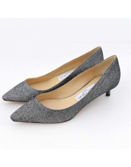 JIMMY CHOO ROMY 4CM 灰黑低跟鞋