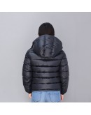 Moncler Zin 小童款雙色拉鍊外套 深藍/電光藍