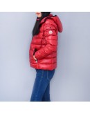 Moncler Bady 大人款拉鍊連帽外套 紅