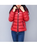 Moncler Bady 大人款拉鍊連帽外套 紅