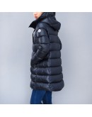 Moncler Suyen 連帽拉鍊外套 黑