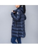 Moncler Suyen 連帽拉鍊外套 深藍