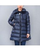 Moncler Suyen 連帽拉鍊外套 深藍