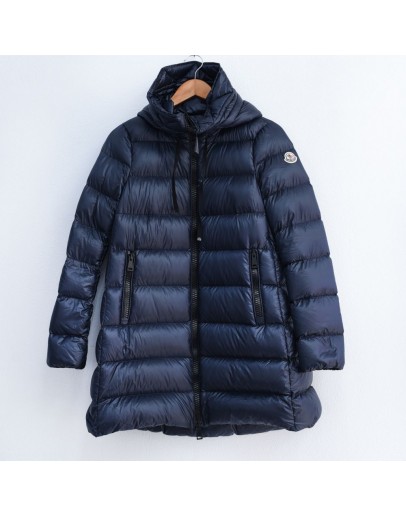 Moncler Suyen 連帽拉鍊外套 深藍
