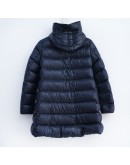 Moncler Suyen 連帽拉鍊外套 深藍