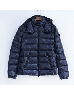 Moncler Bady 大人款拉鍊連帽外套 藍