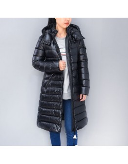 Moncler Moka 大人款連帽拉鍊外套 黑