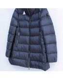 Moncler Torcon 天鵝絨立領拉鍊外套 灰
