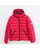 Moncler Bady 小童款連帽拉鍊外套 桃