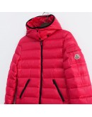 Moncler Bady 小童款連帽拉鍊外套 桃