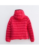 Moncler Bady 小童款連帽拉鍊外套 桃