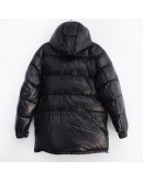 Moncler Lambert 男款釦子/拉鍊連帽外套 黑