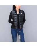  Moncler Ghany 黑色拉鍊背心