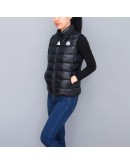  Moncler Ghany 黑色拉鍊背心