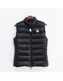 Moncler Ghany 黑色拉鍊背心