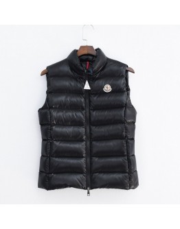  Moncler Ghany 黑色拉鍊背心