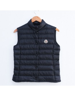 Moncler Liane 大人釦式背心 黑