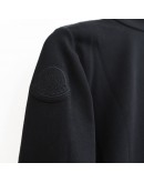 Moncler maglia 造型袖口拉鍊外套 黑