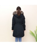 Moncler Monticole 連帽釦子拉鍊外套 黑