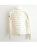 Moncler Cardigan Tricot 針織羽絨外套 白
