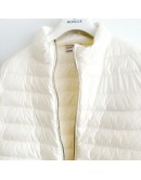 Moncler Cardigan Tricot 針織羽絨外套 白