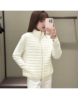 Moncler Cardigan Tricot 針織羽絨外套 白