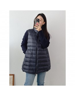 Moncler Cardigan 中長版外套 藍