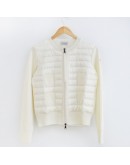 Moncler Cardigan Tricot 針織四口袋 白