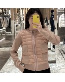 Moncler Cardigan Tricot 針織四口袋 粉藕色