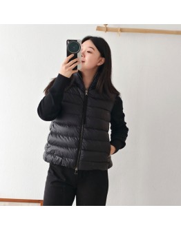 Moncler Cardigan Tricot 針織羽絨外套 黑