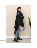 Moncler羽絨圍巾深灰披肩