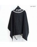 Moncler羽絨圍巾深灰披肩
