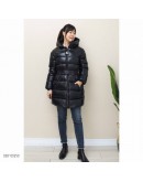 Moncler Adile小童腰帶中長版羽絨外套