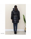 Moncler Adile小童腰帶中長版羽絨外套