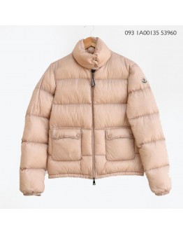 Moncler Lannic 兩口袋羽絨外套-裸膚色