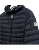 Moncler Ments 長款羽絨外套 黑