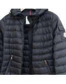 Moncler Ments 長款羽絨外套 黑