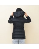 Moncler Ments 長款羽絨外套 黑