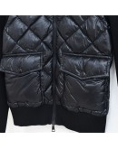 Moncler Cardigan 羽絨針織拼接拉鍊外套